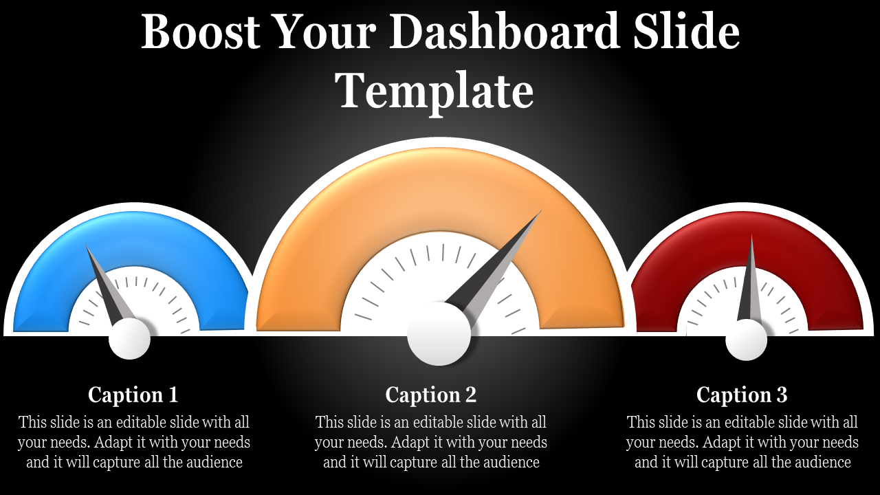 dashboard slide template-Boost Your Dashboard Slide Template
